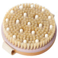 MainBasics Dry Brushing Body Brush for Lymphatic Drainage Lavender - Massage