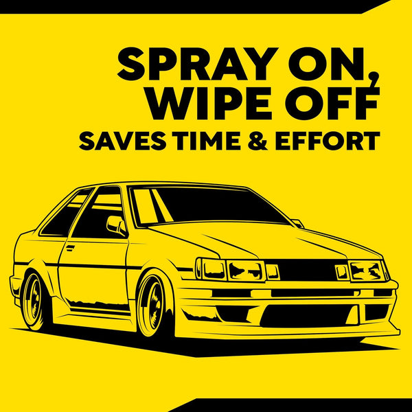 Meguiar's Quik Wax, Spray Wax for Car Detailing that Creates a Deep Shiny Look, Can Be Applied to Wet or Dried Paint and In Direct Sunlight,