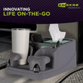 GO GEAR SC-CHA Console, Charcoal, Includes Storage for CDs, Pens and Coins Pack of 1