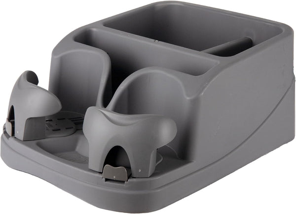 GO GEAR SC-CHA Console, Charcoal, Includes Storage for CDs, Pens and Coins Pack of 1