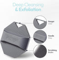 Silicone Body Scrubber, Exfoliating Body Scrubber for All Skin Types, Eco Friendly Massaging & Exfoliating Shower Scrubber with Soft Bristles,