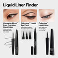 REVLON Colorstay Micro Easy Precision Liquid Eyeliner, Waterproof, Smudgeproof, Longwearing with Felt Tip Applicator, 301 Blackout, 0.057 Fl Oz