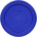 Pyrex Food Storage Plastic Replacement Lid Set (Cobalt Blue, Dark Blue)