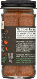 Frontier Co-op Mexican Fiesta Seasoning, 2.12-Ounce Jar, Chilis, Tomato & Cumin, Hint Of Lemon & Cilantro, Salt Free, Kosher, Non ETO 2.12 Ounce
