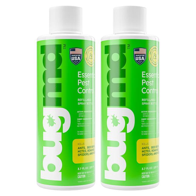 Bugmd Pest Control Essential Oil Concentrate (3.7 Oz, 2 Pack) - Plant Powered Bu