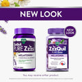 ZzzQuil, Pure Zzzs Melatonin Gummies, Sleep Aid, Melatonin 2mg, with Chamomile and Lavender, Melatonin Sleep Gummies, Sleep Aids for Adults,