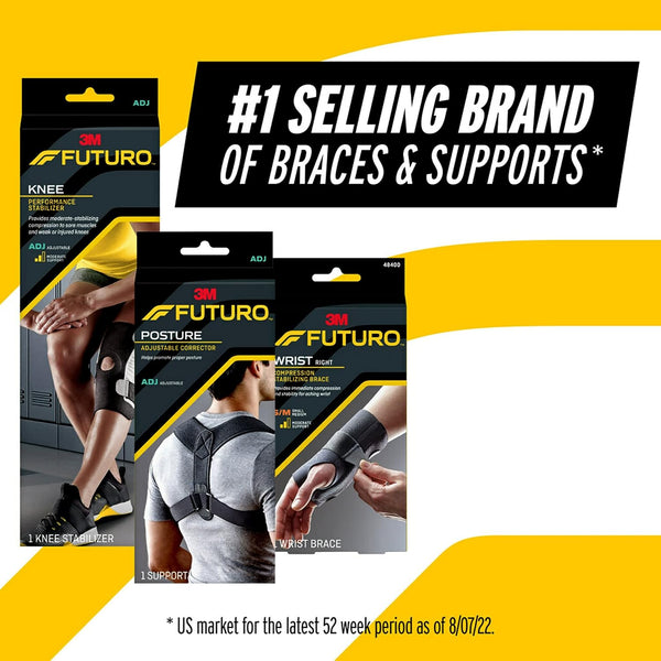 FUTURO Posture Corrector, Fits Men and Women, Helps Promote Better Posture, Back Support, Doctor Developed, Adjustable Adjustable Posture Corrector