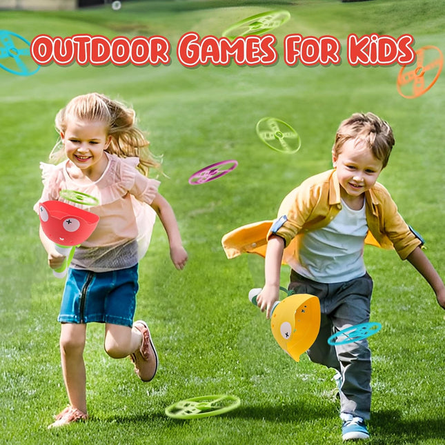 Outside Toys for Kids Ages 4-8 - Manual Capture Catching Game - Toddler Chasing 