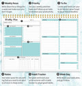 Weekly Planner Notepad Undated Weekly Goals Schedule Planner To Do List Notebook Planning Pad Calendars Organizers Habit Tracker Journal for Man &