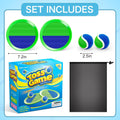 Ball Catch Game, Kids Toss Game for Ages 3 4 5 6 7 8-12 Year Old Boy Girl, Catching Balls Set with 2 Ball Paddles for Outdoor Yard Game, Pool or