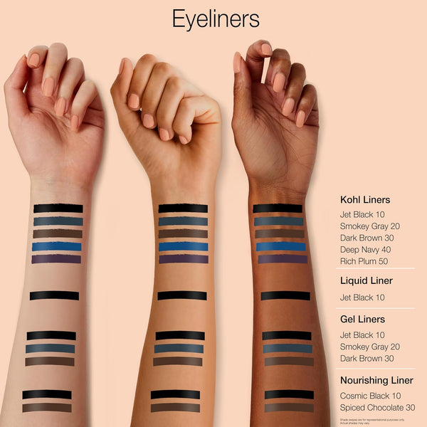 Neutrogena Precision Liquid Eyeliner with Honey & Coconut, Hypoallergenic, Smudge- & Water-Resistant Eyeliner Makeup for Precise Application, Jet