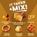 Chex Mix Turtle Snack Mix, Indulgent Snack Bag, Family Size, 13.5 oz 13.5 Ounce (Pack of 1)