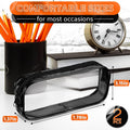 Small Makeup Bag for Purse â 2 Pcs Clear Zipper Pouches, Soft, Elastic, Waterproof Plastic Small Cosmetic Bag for Purse, Space-Efficient, Stylish