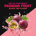 High Caffeine Tea - Highly Caffeinated Passion Fruit Black Tea - Natural Blend, High Energy Tea, Coffee Alternative With 200mg Caffeine, Herbal