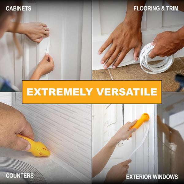 Instatrim Applicator Tool â Professional DIY Caulk Trim Tool for Seamless Adhesive Installation, Smooth, Durable Finish, Ideal for Home