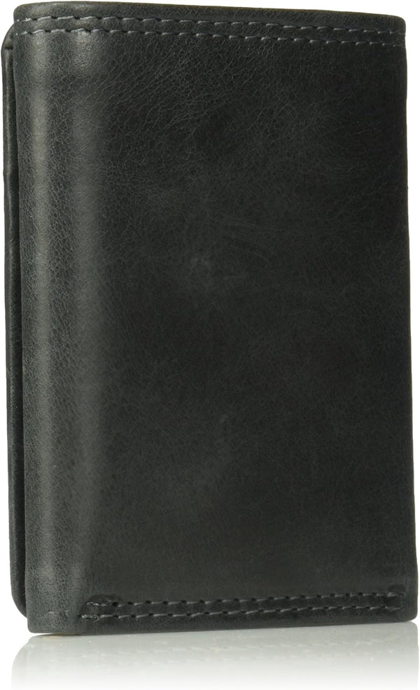 Timberland PRO Men'S Leather RFID Trifold Wallet with Id Window
