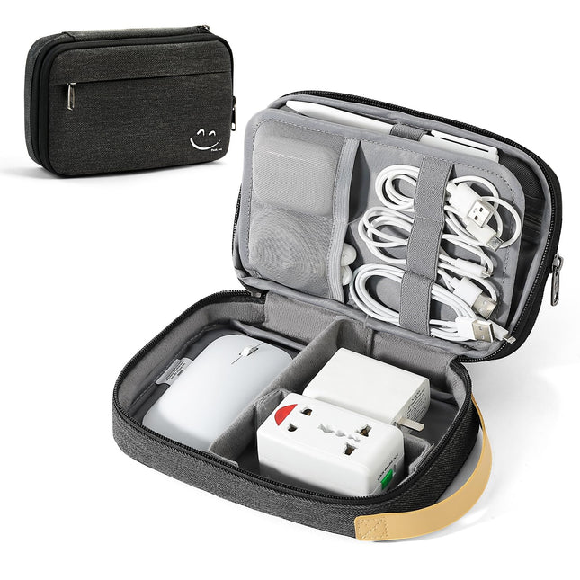 Travelkin Cord Organizer Travel, Electronic Organizer Travel Case, Cable Organizer Bag for Cords,Chargers Phone, Sd Card