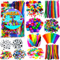 Goodyking Arts and Crafts Supplies for Kids - 1170Pcs+ Craft Art Supply Kit for Toddlers Kids Craft Supplies & Materials Age 4 5 6 7 8 9 - All in