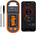 Thermopro Tempspike plus 600Ft Wireless Meat Thermometer with 2 Color-Coded Probes, Bluetooth Meat Thermometer with Lcd-Enhanced Booster for Food