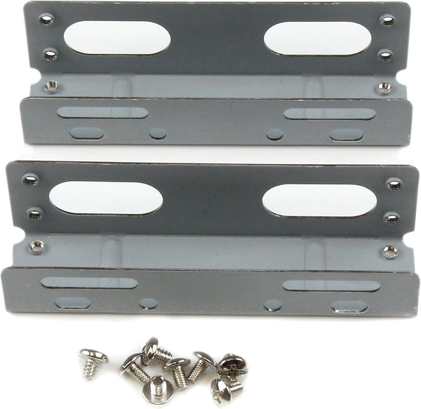 StarTech 3.5in to 5.25in Universal HDD Bracket Adapter, TAA (BRACKET) | Mounts 3.5in hard drive into 5.25in bay, All-metal construction, Four