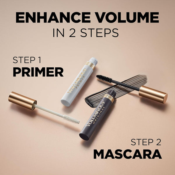 LâOreal Paris Makeup Voluminous Original Volume Building Mascara, Carbon Black, 0.26 Fl Oz