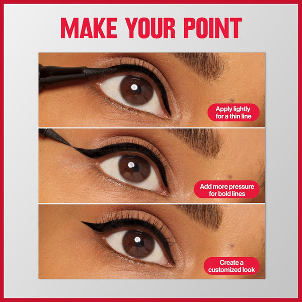 Revlon Liquid Eyeliner Pen, Colorstay Sharp Line Eye Makeup, Waterproof, Smudge-Proof, Longwearing with Slim Tapered Tip, Sharp Line