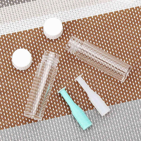Hard Contact Lens Remover 10 Pack RGP PlungerInserter for Soft Hard Lenses Contact Lens Remover,10 Count