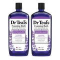 Dr Teal's Foaming Bath with Pure Epsom Salt, Soothe & Sleep with Lavender, 34 fl oz (Pack of 2) 68 Fl Oz (Pack of 1) Lavender