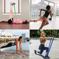 Resistance Bands, Pull up Bands, Workout Bands for Exercise, Thick Heavy Resistance Band Set with Door Anchor, Elastic Bands for Body Stretching,