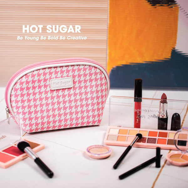 Hot Sugar All in One Makeup Kit, Makeup Set for Women, Girls Makeup Kit for Teens with Eyeshadow, Blush, Contour, Highlighter, Concealer,