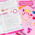 Just My Style ABC Beads by Horizon Group Usa, 1000+ Charms & Beads, Alphabet Charms, Accent Seed Star Wax Beading Cord, Satin Cord Key Ring