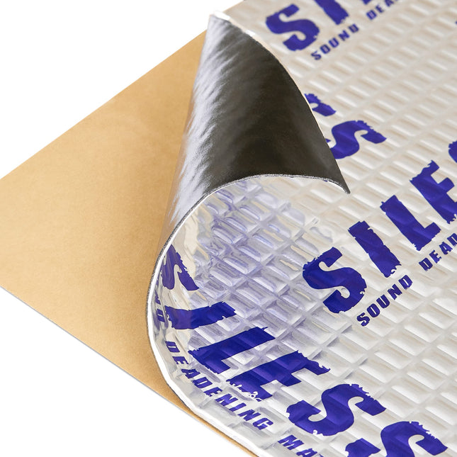 Siless 50 Mil (1.3Mm) 26 Sqft Car Sound Deadening Mat - Butyl Automotive Sound Deadener - Noise Insulation and Vibration