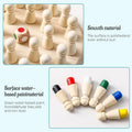 Wooden Memory Chess Matching Game: a Family Board Game Suitable for Children and Adults, Puzzle Toys Suitable for Ages 3, 4, 5, and 6, Birthday