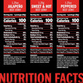 Jack Link's Bold Beef Jerky Variety Pack - Sweet & Hot, Jalapeño & Peppered - (15 Pack) 1.25 oz Bags - Ready to Eat Real Meat Protein Snacks -