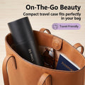 BS-MALL Makeup Brushes Premium Synthetic Foundation Powder Concealers Eye Shadows 14 Pcs Purple for Makeup Beginner or Professional with Travel Case