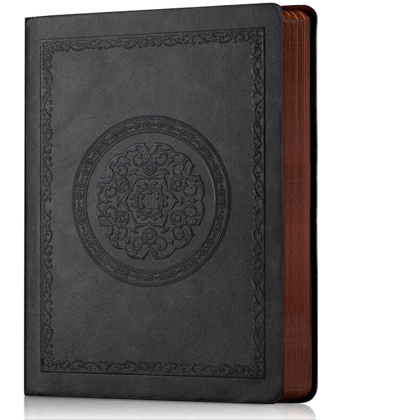 Fetinar Leather Vintage Journal Notebook,300 Pages,Leather Softcover Lined Journal Notebooks for Women Men,Notebook Journals for Writing