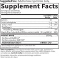 Garden of Life Dr Formulated 10 Billion CFU Prebiotic Fiber & Probiotic Gummies with Vitamin D3 for Digestive and Immune Health Ã¢ÂÂ Gluten