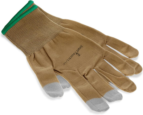Indoor/Outdoor Touchscreen Gloves, Comfort Barrier, SILVER Thread