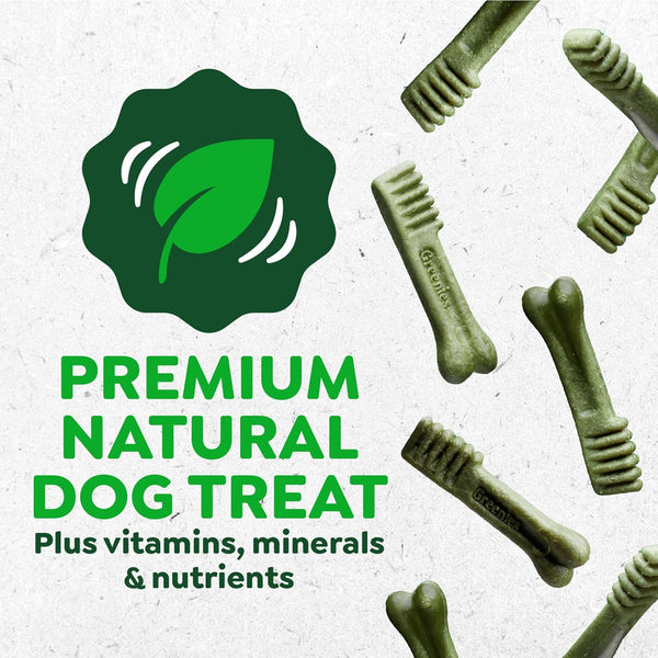 Greenies Original Petite Natural Dental Care Dog Treats, 6 Oz. Pouch (10 Treats)