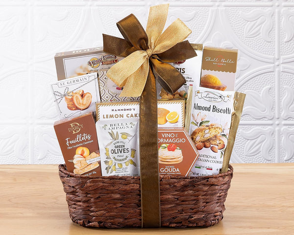 Wine Country Gift Baskets The Bon Appetit Gourmet Gift Basket Gift for Families College Students Appreciation Thank You Congratulations Get Well