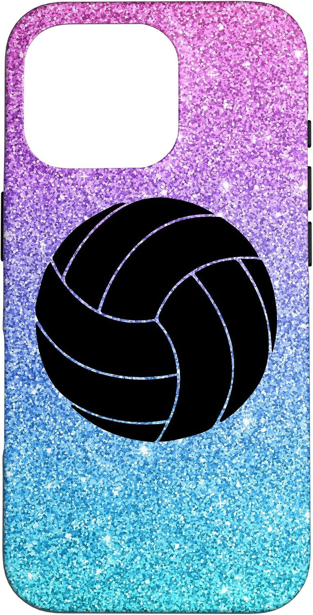 Cute Trendy Volleyball Gift for Girls Teens and Women Case for iPhone 16 Pro
