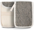OWIIZI Bar Soap Scrubber Pouch Exfoliating Body Sponge, Bath Scrub Soap Bags for Soap Bars, Soap Saver Exfoliator Shower Pad Lather Sock for Men