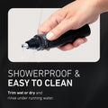 Panasonic Men’s Ear and Nose Hair Trimmer, Wet Dry Hypoallergenic Dual Edge Blade, Ear Hair Trimmer for Men - ER-GN30-H Black 1 Count (Pack of 1)