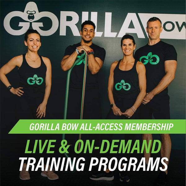 Gorilla Fitness Resistance Bands for Gorilla Bow Original & Gorilla Bow Travel 80 LB
