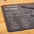 TekMat Cleaning Mat for use with Sig Sauer P365, Black (TEK-17-SIGP365) One Size