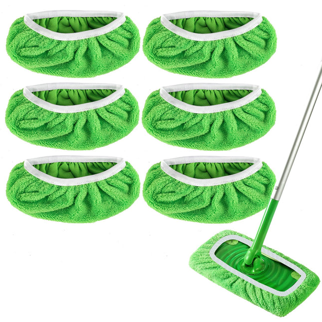 Reusable Wet Pads for Swiffer Sweeper Mop - Dry Sweeping Cloths & Wet Mopping Cl