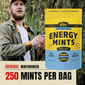 Viter Energy Caffeinated Mints 40Mg Caffeine, B Vitamins, Sugar Free. (Wintergreen, 20Pcs, 6 Pack)