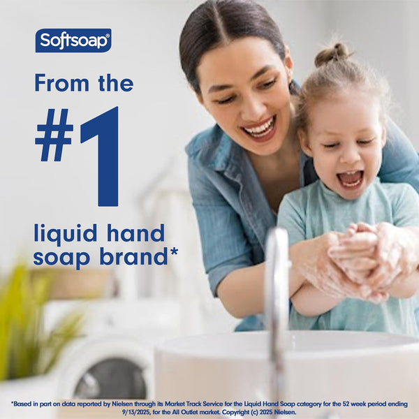 Softsoap Aquarium Liquid Hand Soap, Kitchen and Bathroom Hand Soap, 50 fl oz Refill Aquarium 50 Fl Oz (Pack of 1)