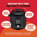 Instant Pot Pro 10-in-1 Pressure Cooker, Slow Cooker, Rice/Grain Cooker, Steamer, Sauté, Sous Vide, Yogurt Maker, Sterilizer, and Warmer, Includes
