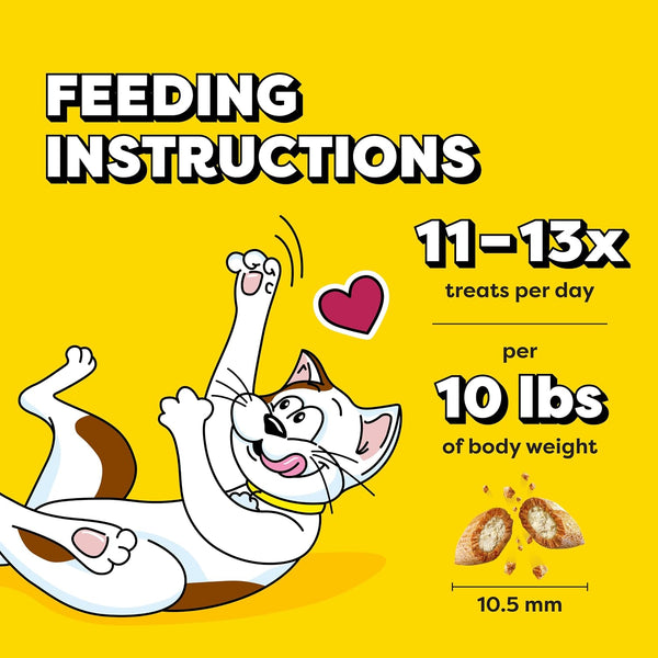 Temptations Classic Crunchy Cat Treats, Shrimpy Shrimp, 6.3 oz Shrimp 3.94 Pound (Pack of 1)